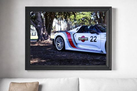 Decorative Car Prints Porsche 918