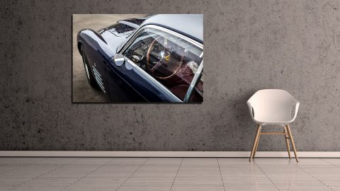Ferrari Interior Dashboard Photographs