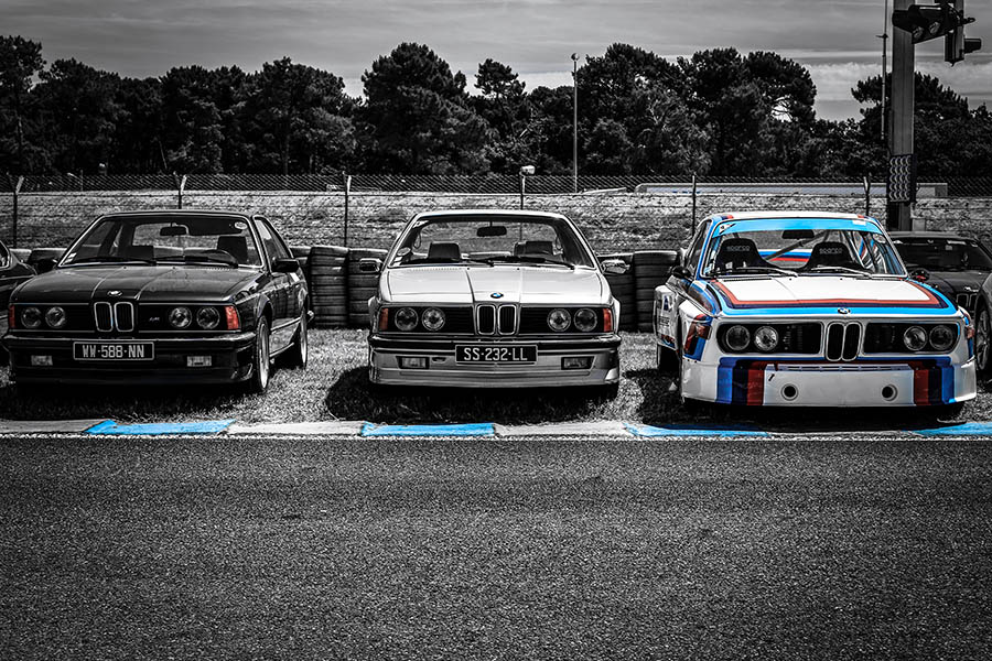 Old BMW Photograph