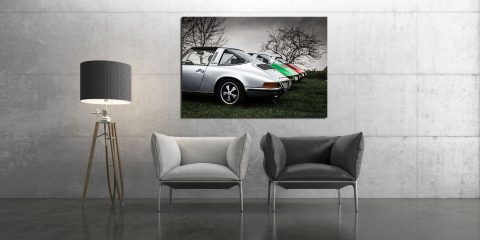 Old Porsche Targa Photograph