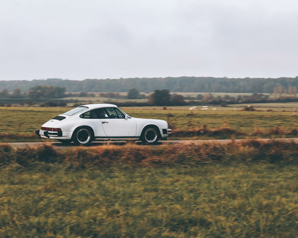 White 911 Porsche Photo