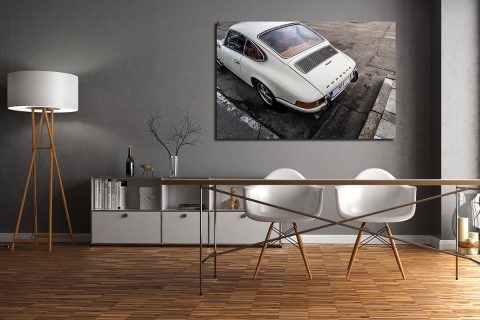 Photographs of a 911 Porsche Classic