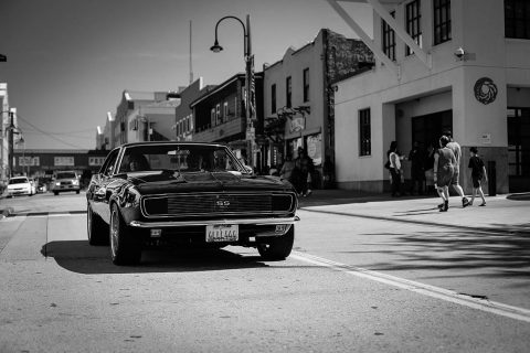 Wall Car Print Camaro