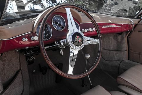 Wall Decorative Photograph Porsche Interior