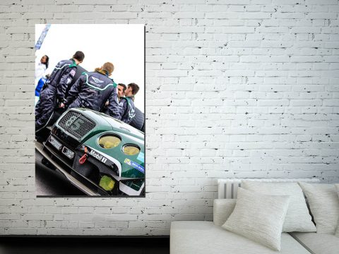 large car canvas prints bentley GT3