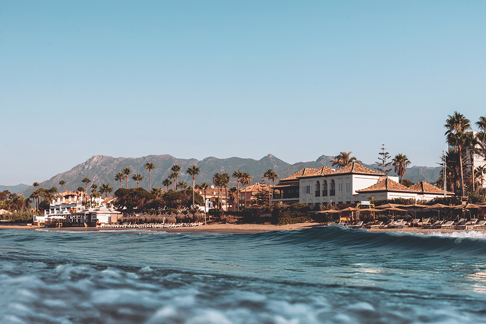 Waves in Marbella, Costa del Sol