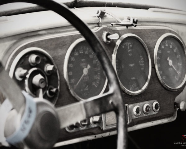 ASTON MARTIN DB2 INTERIOR IN RUIN