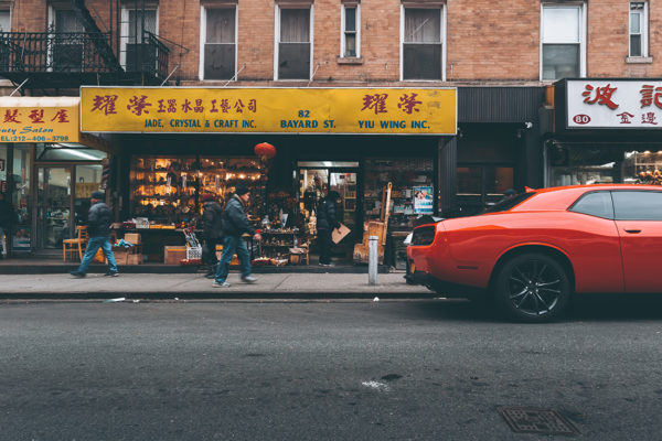 Chevrolet Camaro photograph in Chinatown, New Yor