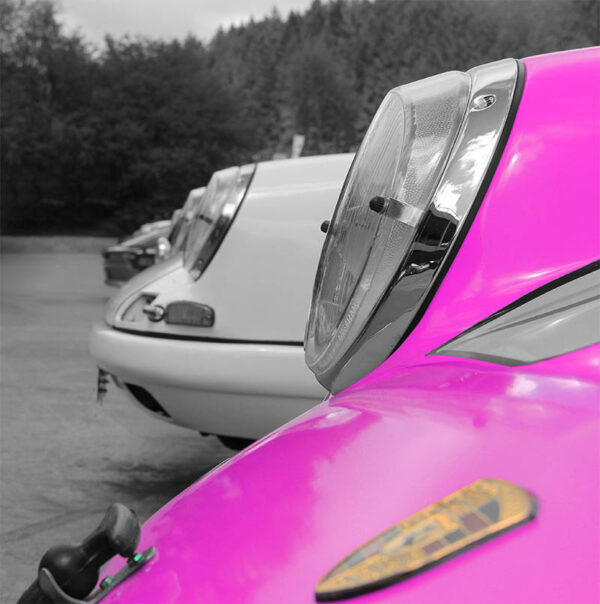 Canvas Art Porsche Colours