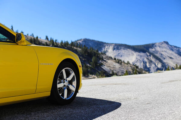 Canvas Print American Car Camaro