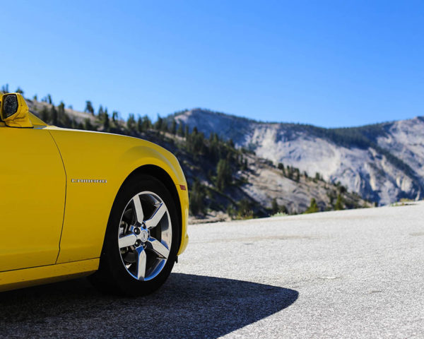 Canvas Print American Car Camaro