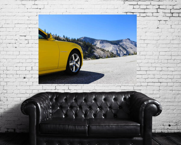 Canvas Prints American Car Camaro
