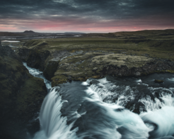 UNKNOWN WATERFALL, ICELAND PHOTOGRAPHY