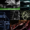 Car Pop Art Porsche Targa Car Pop Art Porsche Targa