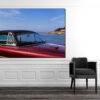 Car Print Photo In front of the sea Car Print Photo In front of the sea