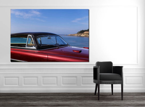 Car Print Photo In front of the sea Car Print Photo In front of the sea