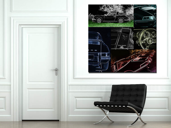 Cars Pop Art Porsche Targa Cars Pop Art Porsche Targa
