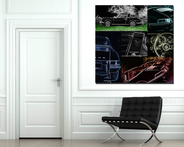 Cars Pop Art Porsche Targa