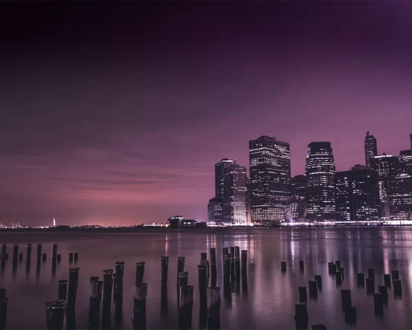 Old Pier 1, Brooklyn Bridge Park — New York Skyline Old Pier 1, Brooklyn Bridge Park — New York skyline fine art photograph
