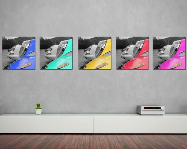 Cars and Roses Tryptic