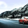 In the Mountain with a Porsche