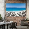 Decoration-mural-photo-crete-crissi-island.webp Wall art photography Crete Chrysí Island interior render limited edition fine art print living room décor