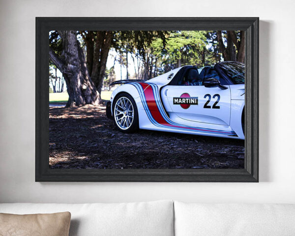 Decorative Car Prints Porsche 918