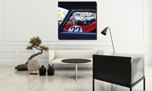 Decorative Prints Photograph Ferrari 412 S Decorative Prints Photograph Ferrari 412 S