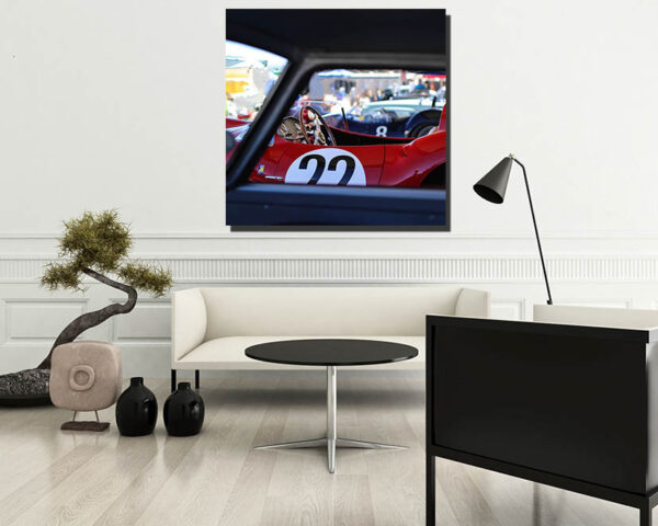 Decorative Prints Photograph Ferrari 412 S