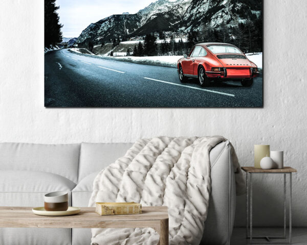 In the Mountains with a Porsche