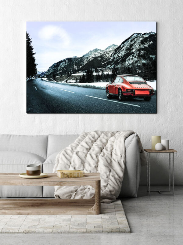 In the Mountains with a Porsche In the Mountains with a Porsche