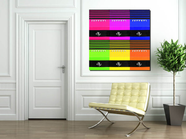 Ferrari Pop Art Print Ferrari Pop Art Print