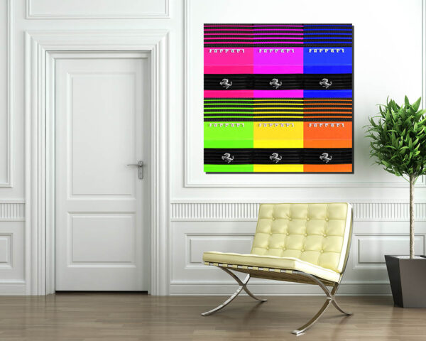 Ferrari Pop Art Print