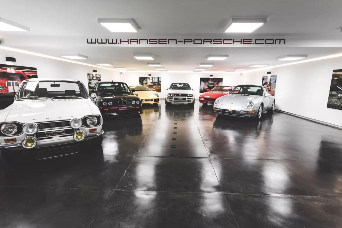 Cars and Roses artwork installed at a client home – fine art print