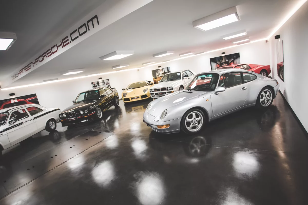 Cars and Roses artwork installed at a client home – fine art print