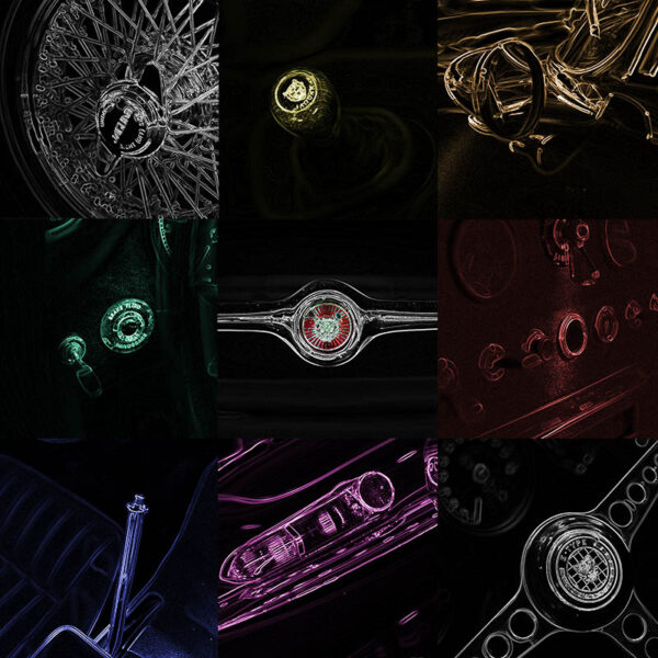 Jaguar E-Type Pop Art