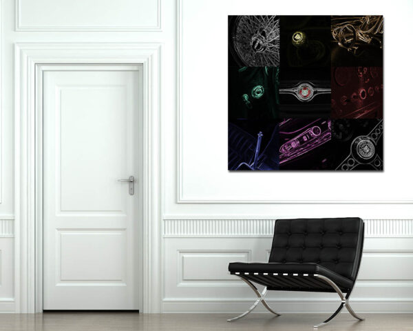 Jaguar E-Type Pop Art Print