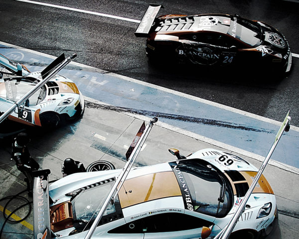 McLaren Mp4 Gulf Pit Lane at Monza