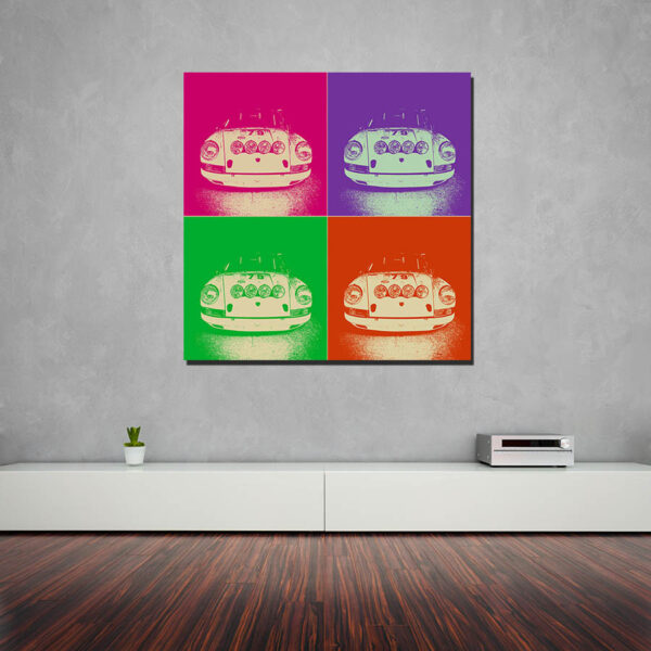 Modern Porsche Car Pop Art Modern Porsche Car Pop Art