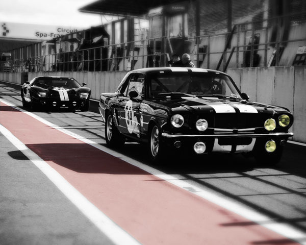 Muscle Cars - GT40 & Ford Mustang