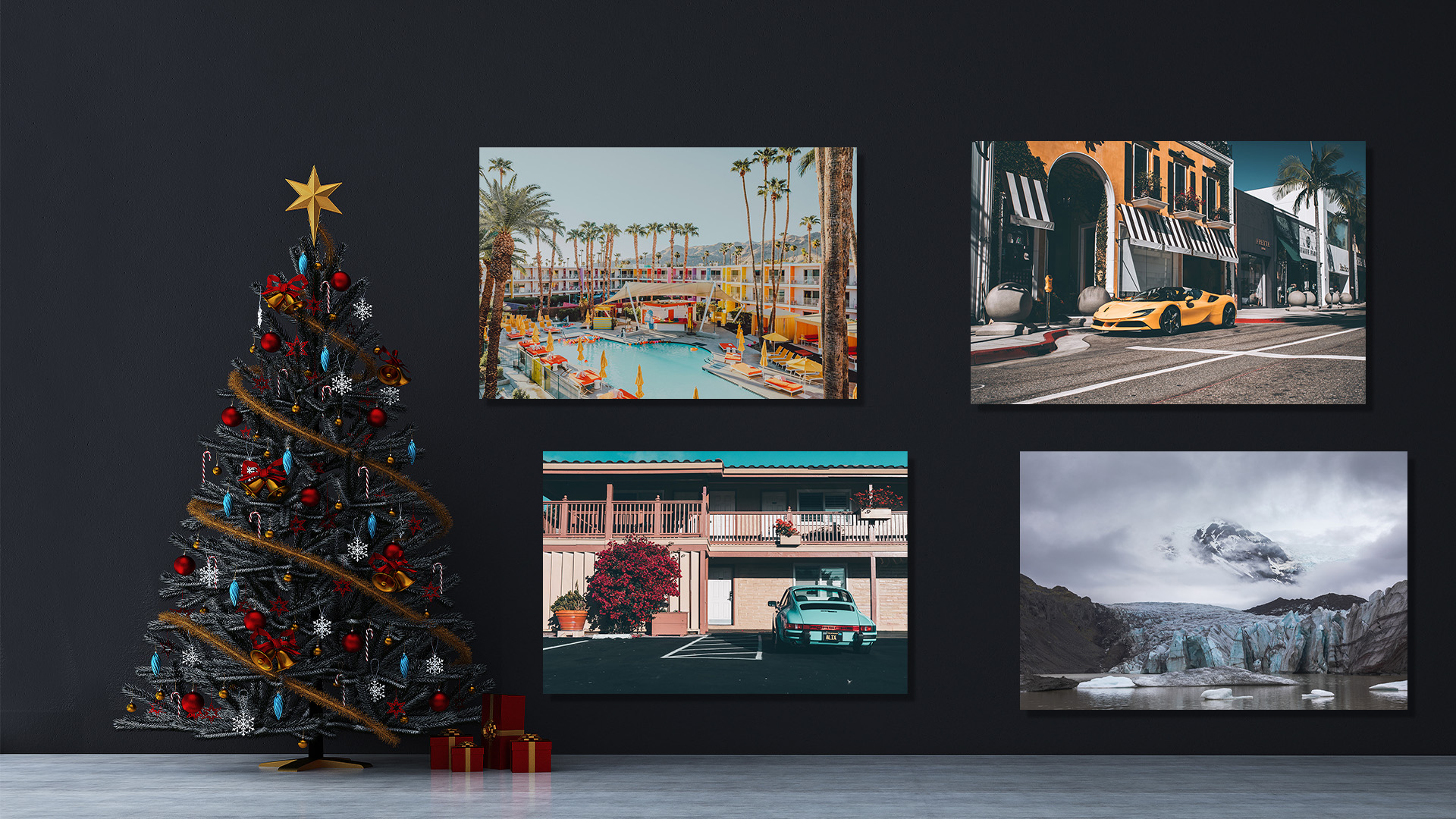 Noel 2025 Photographie Déco Murale