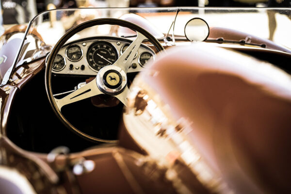 Old Ferrari Photograph