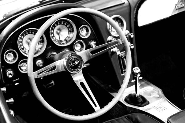 Photo Print Corvette Stingray