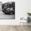 3d illustration of empty wall white interior Old Carrera RS Photographs
