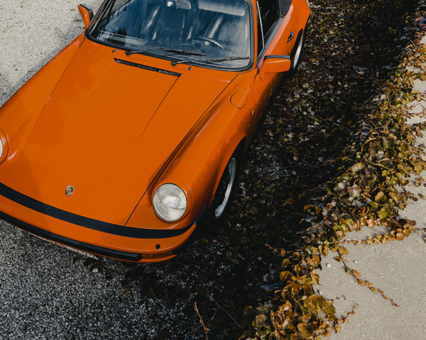 Vintage Photograph Porsche Targa