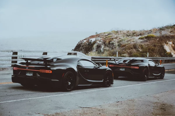 Bugatti Chiron Sport Bugatti Chiron Sport black Big Sur limited edition fine art photography | Cars and Roses