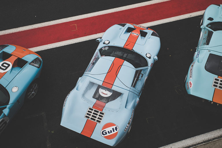 GT40 Gulf Photograph