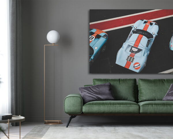 GT40 Gulf Photograph - Image 2