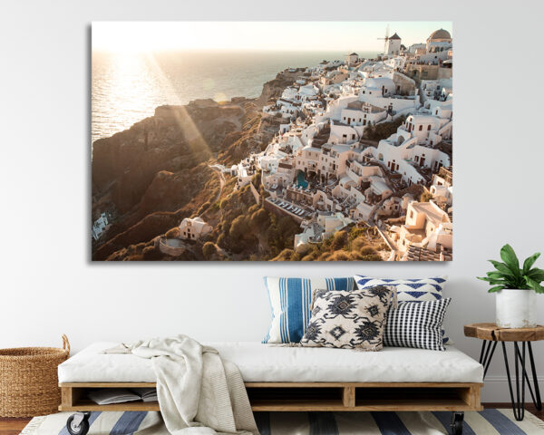 “OIA SUNSET”, SANTORINI, GREECE PHOTOGRAPH - Image 2