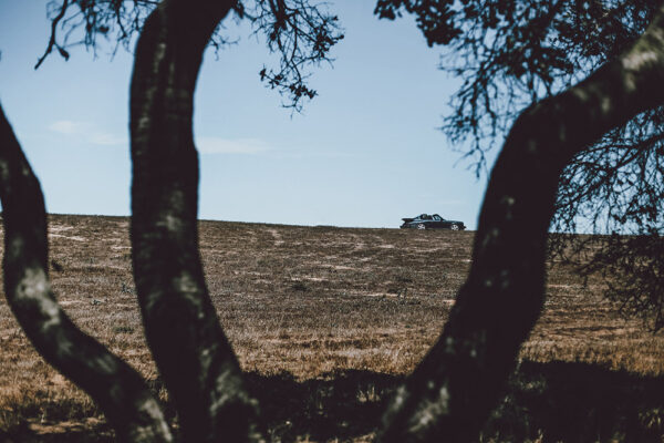 Porsche and Landscape Photograph
